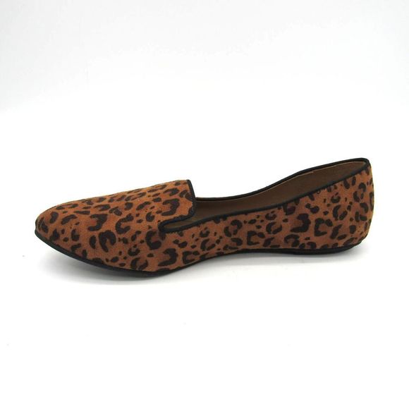 Abound Kenni Fab Leopard Fabric Ballet Flats SZ 8 - Picture 5 of 8